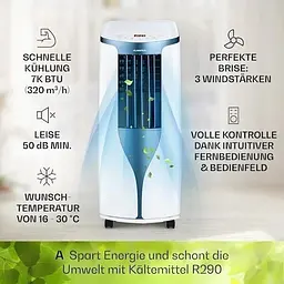 Кондиціонер мобільний Klarstein Breeze 7 (10040153) - мініатюра 4