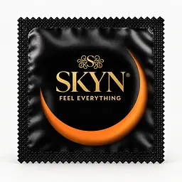 Безлатексний презерватив SKYN Large 1 шт з матеріалу SKYNFEEL, гладкий, зі змазкою, King Size 56 мм