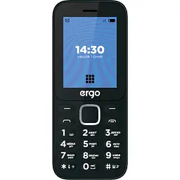 Телефон Ergo E241 DS Blue UA UCRF - мініатюра 2