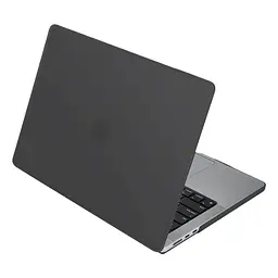 Чохол-накладка для MacBook Air 15,3 M5/M4/M3/M2, чорний, Matte Shell, матовий, пластиковий, захисний аксесуар для ноутбука, протиударний, з вентиляцією та доступом до портів, для макбука, ArmorStandart (ARM80472)