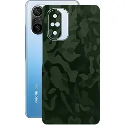 Захисна плівка StatusSKIN для Xiaomi Mi 11i 2021 Корпус Вініл Камуфляж зелений