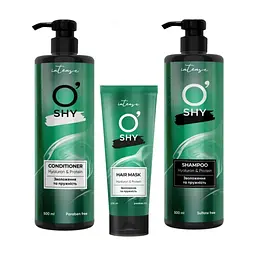 Набір косметики O'Shy Intense Hyaluron & Protein Маска для волосся 200 мл + Шампунь 500 мл + Кондиціонер 500 мл (4802370056184)