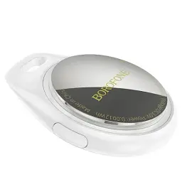 Трекер Borofone BC100 "Ingenioso", White, 1 шт, Bluetooth, вбудований звуковий сигнал, CR2032 (9-12 місяців), працює тільки з Apple iOS - мініатюра 4