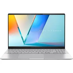 Ноутбук Asus Vivobook S 15 OLED S5507QA-MA064X, Qualcomm Snapdragon X1E-78-100, 3.4GHz, 15.6 2.8K, 120Hz, 32GB 8448MHz, SSD 1TB, Adreno, Windows 11 Pro - мініатюра 2