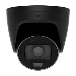 IP-відеокамера 5Mp Ajax TurretCam HLVF (5 Mp) Black f=2.8-12mm, ІЧ+LED-підсвічування, з мікрофоном (26-00710)
