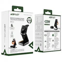 БЗП Acefast E20 3in1 15W Black - мініатюра 6