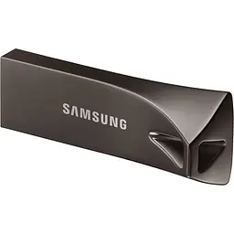 USB флеш-накопичувач Samsung Bar Plus 128GB USB-A 3.1 Titan Gray (MUF-128BE4/APC) [136853] - мініатюра 2