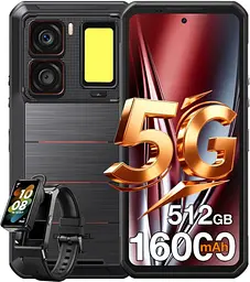 Смартфон Oukitel WP300 12/512GB Black - мініатюра 2