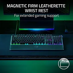 Клавіатура Razer Huntsman V3 Pro 8KHz 104key Analog Optical Switch Gen-2 USB-A EN RGB Black (RZ03-05530100-R3M1) - мініатюра 7