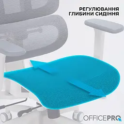 Офісне крісло OfficePro Skyline OC680-W-DG-DG (OC680-W-DG-DG) - мініатюра 8