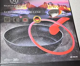Сковорода Meisterklasse MK-1052-26 black marble 26 см - мініатюра 9