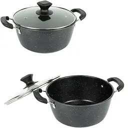 Каструля 4 л з мармуровим покриттям Hot Chef 16749-8