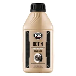 Гальмівна рідина K2 Turbo Brake Fluid DOT 4 0,5 л (T1041)