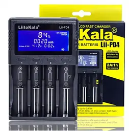 Розумний зарядний пристрій LIITOKALA LII-PD4 LI-ION 18650 NI-MH LED 4 КАНАЛА - мініатюра 2