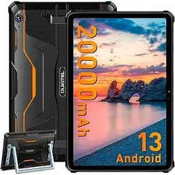 Планшет Oukitel Pad RT6 10.1" NFC 4G Dual Sim, Orange, 1920x1200, IPS, MediaTek MT8788V, RAM 8Gb, ROM 256GB, MicroSD, GPS, LTE, Wi-Fi