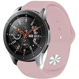 Силіконовий ремінець BeCover для Amazfit Stratos (22 mm)/ Stratos 2/2S/3 /Amazfit GTR 2/Amazfit GTR 47mm/Amazfit GTR Lite 47mm/Amazfit Nexo/Amazfit Pace/Amazfit GTR 3 Pro/Amazfit GTR 4 Pink (706370) - мініатюра 3