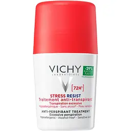 Дезодорант Vichy кульковий інтенсивний 72 години захисту у стресових ситуаціях 50 мл (M5070621)