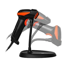 Сканер штрих-кода ІКС 3209/2D RS232, stand, BLACK (ІКС-3209-2D-RS232) - миниатюра 2