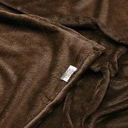 Плед Ardesto Flannel 220х200 см коричневий (ART0218SB) - мініатюра 2