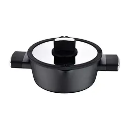 Каструля з кришкою Bergner Ion 2 л (BG-35800-BK) - мініатюра 2
