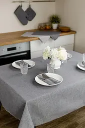 Скатертина Barcelona Graphite 180х136 см (038666)
