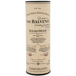 Віскі Balvenie 12 Year Old Doublewood Single Malt Scotch Whisky, 40%, 0,05 л - мініатюра 7