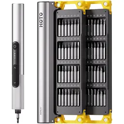 Електровикрутка з комплектом біт HOTO SNAPBLOQ Screwdriver Kit 56pcs S-A01 Black [152853]