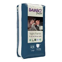 Підгузки-трусики для дітей Bambo Dreamy Night Pants 8–15 років | 10 шт, 35–50 кг - мініатюра 4