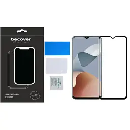 Скло захисне BeCover ZTE Blade A73 Black (710629) - мініатюра 4