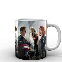 Кухоль GeekLand Captain America Марвел CA.02.002.023 330 мл білий - мініатюра 3