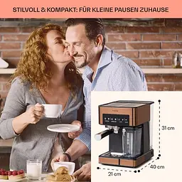 Кавоварка Klarstein Arabica Comfort (10041524) - мініатюра 5