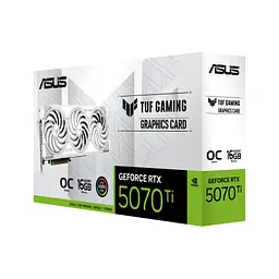 Відеокарта ASUS GeForce RTX5070 Ti 16GB TUF OC WHITE GAMING (TUF-RTX5070TI-O16G-WHITE-GAMING) - мініатюра 9