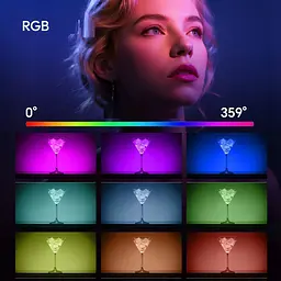Накамерне світло Ulanzi C01 RGB L205 Black [157902] - мініатюра 14