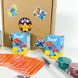 Набір для біо-тату "Wow Box Стіч" wow-box-stich-5 для 5 дітей - мініатюра 5