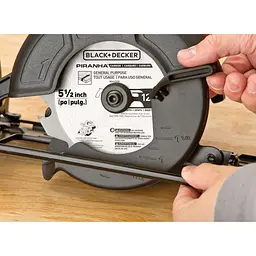 Пила дискова Black+Decker акумуляторна Li-Ion 18 В 1.5 Аг (BDCCS18-QW) - мініатюра 7
