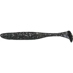 Силікон Jackall Rhythm Wave 5.8" HL Lame Black (4 шт/уп)