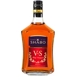 Бренді Shabo VS Select виноградний ординарний 36% 0.5 л