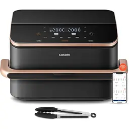Мультипіч Cosori Dual Blaze Twinfry 10-Litre (CAF-TF101S-AEUR) [138045] - мініатюра 2