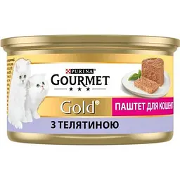 Паштет для котів Purina Gourmet Gold з телятиною для кошенят 85 г (7613036330596) - мініатюра 2