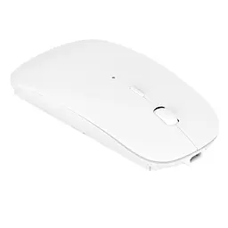 Бездротова миша WIWU Crystal WM101 Pro Pearl 2.4G+bluetooth dual-mode White - мініатюра 2