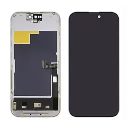 Дисплей iPhone 15 чорний переклеювання