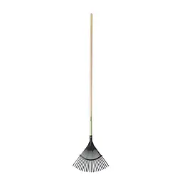 Граблі віялові для листя з дерев'яною ручкою Fiskars Classic (1001586)