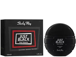 Туалетна вода для чоловіків Shirley May Just Black 100мл (MM31411) - мініатюра 2