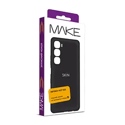 Чохол MAKE Infinix Hot 60i Skin Black - мініатюра 2