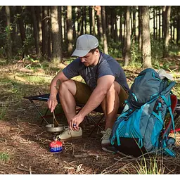 Сковорідка титанова з розкладною ручкою 17 см Naturehike NH18T010-A - мініатюра 4