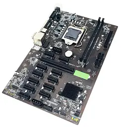 Материнська плата Lapsaipc B250 BTC-12P (B250 BTC-12P) (Socket 1151, Intel B250, ATX) Б/в - мініатюра 2