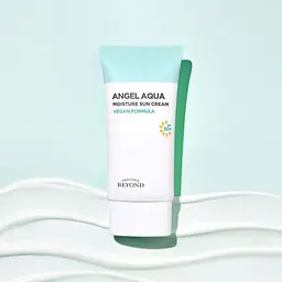 Сонцезахисний крем Beyond Angel Aqua Moisture Sun Cream SPF50+ PA+++ зволожувальний 50 мл - мініатюра 2