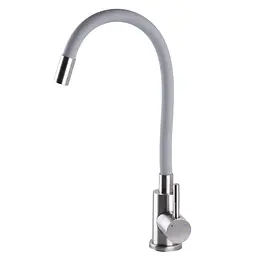 Змішувач для кухні Globus Lux Alpen SBT1-203SG Сірий - мініатюра 2