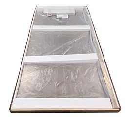 Душова перегородка Koer SR SP02-100x200-TR-12 Walk-In прозоре скло Easy Clean 8 мм, матове золото KR5396, прозоре, золотий - мініатюра 10