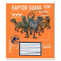 Набір зошитів Yes Jurassic World Camp cretaceous 18 аркушів у лінію 25 шт. (768815) - мініатюра 5